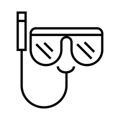 mask snorkel icon