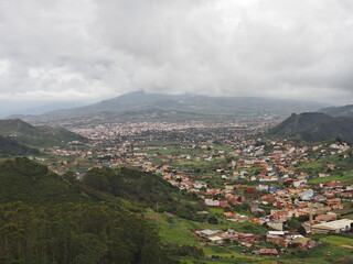 Bonita ciudad de La Laguna en la isla de Tenerife, en las Islas Canarias