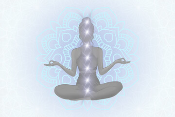 meditation, sacred geometry, law of attraction, consciousness raising, trancedent , chakras, generative ai