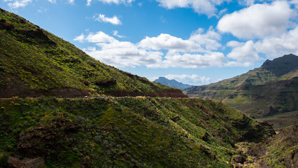 Obraz premium Green valley landscape