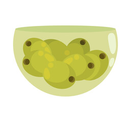 bowl with olives