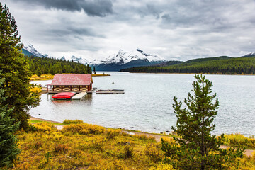 Obraz premium Boat station