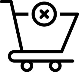 remove from cart icon