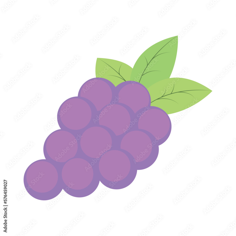 Canvas Prints grapes fruit icon