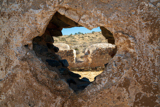 Ruins at Fort Bowie National Historic Site in southeastern Arizona