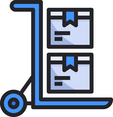 logistics delivery icon