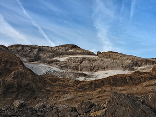 El glaciar del Monte Perdido se está derritiendo. Ya está partido en 2