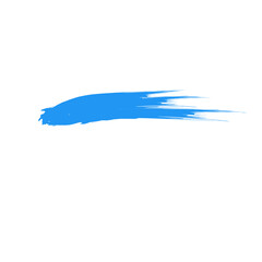 blue brush stroke