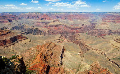 Fototapeta na wymiar Overlook on the Rim's Edge of Grand Canyon National Park