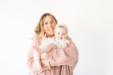 mother and infant daughter with a limb difference disability