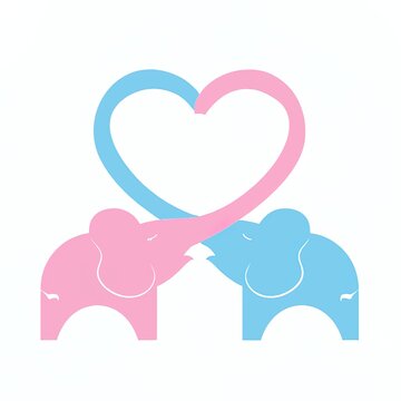 elephant with heart logo