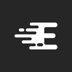 Obraz premium unique E logo designs