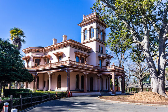 Bidwell Mansion State Historic Park, Victorian House Museum in Chico, California