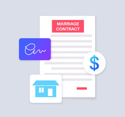 Legal marriage document