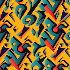 Obraz premium seamless pattern