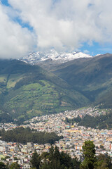 Fototapeta na wymiar Ruco Pichincha Ecuador