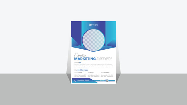 Business Flyer, Corporate Flyer Template, Abstract Shape&rsquo;s, Colorful Concepts, layout Design, Vector Design, Graphic Elements, IT Company Flyer, Unique Design, Leaflets, Graphic Design, Advertising