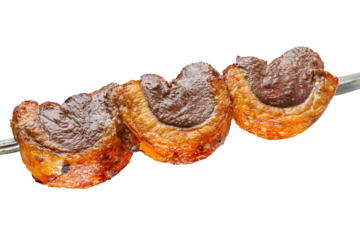 Picanha roasted in charcoal, barbecue