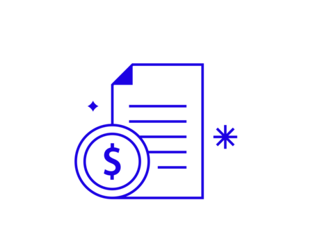 Isolated Geometric concept of contract vector illustration in a flat style for website, mobile app, banner, ui ux design, web design, business, marketing, landing page,   web development