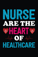 Fototapeta premium Best nurse school for nurse t shirt design.