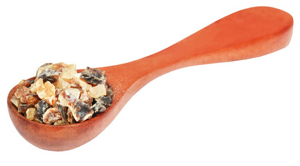 Frankincense dhoop, a natural aromatic resin