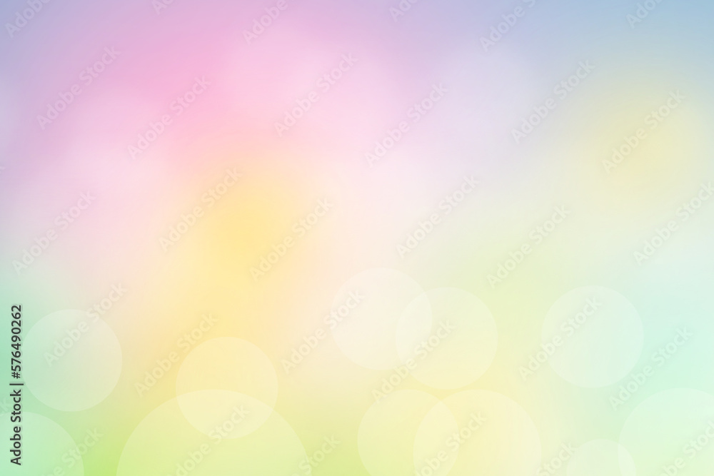 Poster shining light. soft image and smooth focus style