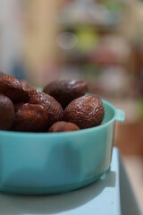 Salacca zalacca known as snake fruit or Salak in Indonesia
