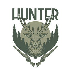 logo deer hunter