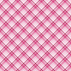 Vibrant Plaid Seamless Pattern - Colorful and bright repeating pattern design