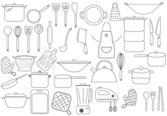 kitchen utensils set