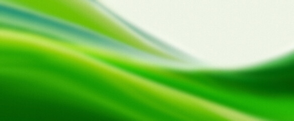 Green white gradient background, noise texture effect, grainy wave pattern banner, copy space