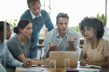 Real life businesspeople shot on location. Since these locations are the real thing, and not shot...