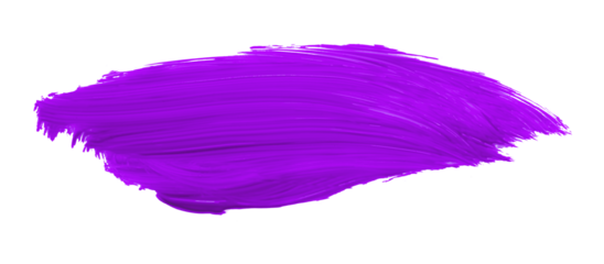 purple brush isolated on transparent background purple watercolor,png.