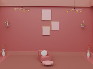 modern bathroom interior, abstract, city