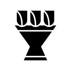 bouquet icon or logo isolated sign symbol vector illustration - high quality black style vector icons