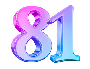 81 Gradient Number