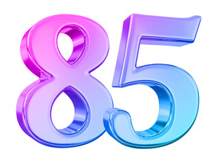 85 Gradient Number