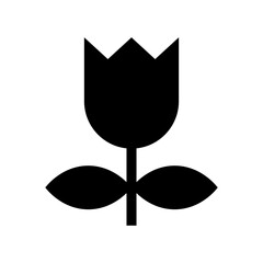 flower icon or logo isolated sign symbol vector illustration - high quality black style vector icons
