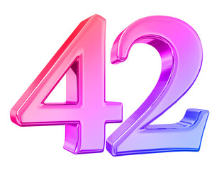 42 Gradient Number