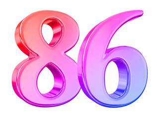 86 Gradient Number 