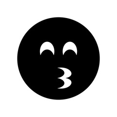kiss icon or logo isolated sign symbol vector illustration - high quality black style vector icons