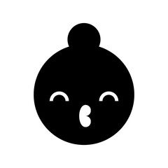 kiss icon or logo isolated sign symbol vector illustration - high quality black style vector icons