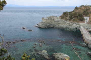 愛媛県　佐田岬半島の風景