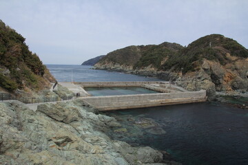 愛媛県　佐田岬半島の風景