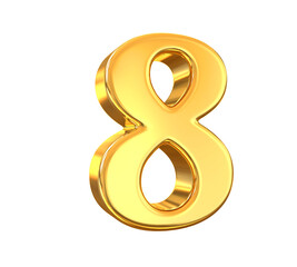 8 Golden Number