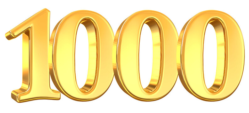 1000 Golden Number 