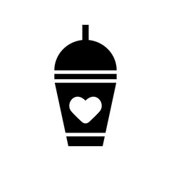 smoothie icon or logo isolated sign symbol vector illustration - high quality black style vector icons
