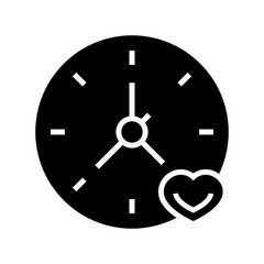 time icon or logo isolated sign symbol vector illustration - high quality black style vector icons
