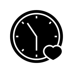 time icon or logo isolated sign symbol vector illustration - high quality black style vector icons
