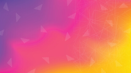 Abstract gradient mesh background in bright summer colors. Colorful smooth. Easy editable soft colored vector illustration, Suitable For Wallpaper, Banner, Background, Illustration, EPS